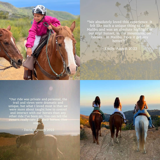 best trail ride malibu, horseback riding los angeles